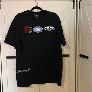 Disney Coco Black Short Sleeve Tee